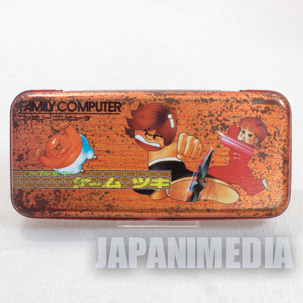 Retro RARE! Yie Ar Kung-Fu Konami Can Pen Case Amada JAPAN GAME NES Japanimedia Store FRONT