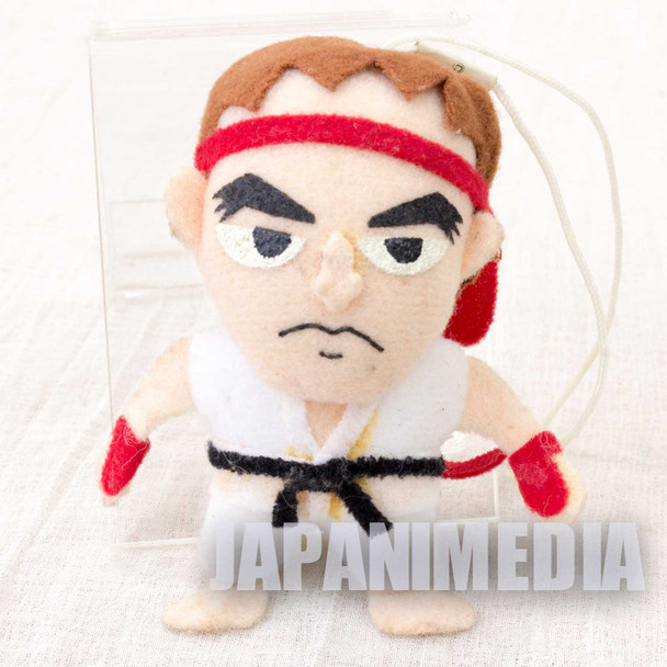 Street Fighter 2 Ryu Small Size Plush Doll Capcom Character JAPAN GAME Japanimedia Store FRONT