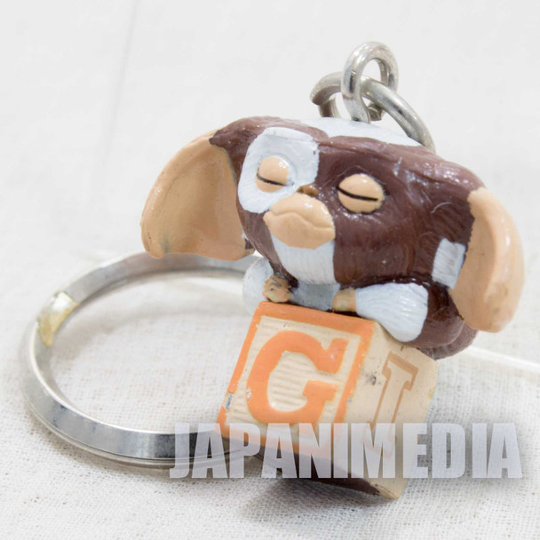 Gremlins Gizmo on Block Mascot Figure Keychain #1 JAPAN Japanimedia Store FRONT