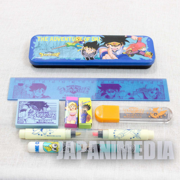 Retro RARE! Dragon Quest: The Adventure of Dai Stationery Set JAPAN ANIME MANGA Japanimedia Store FRONT