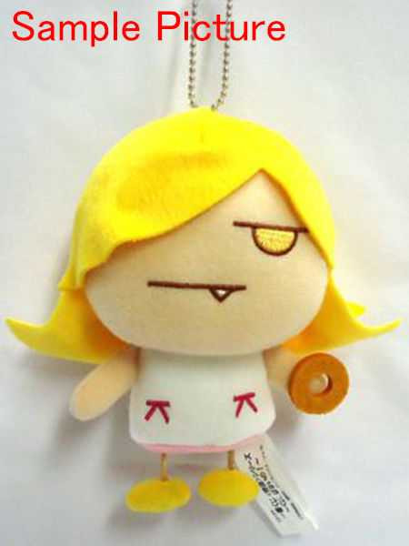 Bakemonogatari Shinobu Oshino Plush Doll Figure w/Ball Chain JAPAN ANIME MANGA Japanimedia Store FRONT