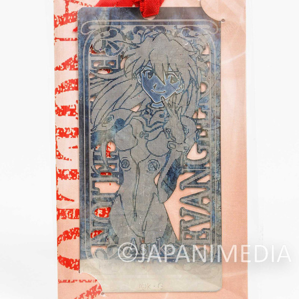 Retro RARE Evangelion Asuka Langley Metal BookMarker JAPAN Japanimedia Store FRONT