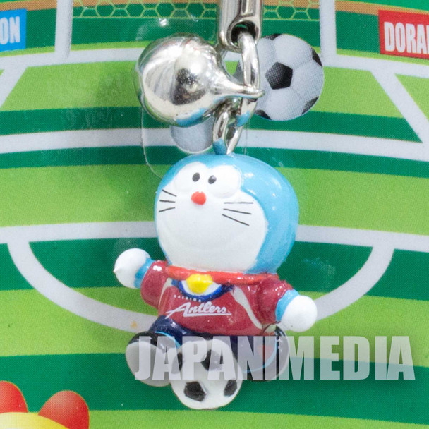 Doraemon x J.LEAGUE Mini Figure Strap (Kashima Antlers ver.) JAPAN ANIME Japanimedia Store FRONT