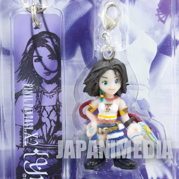 Final Fantasy X-2 Yuna Figure & Plate Charm Strap Limited JAPAN SUARE ENIX 2 Japanimedia Store FRONT