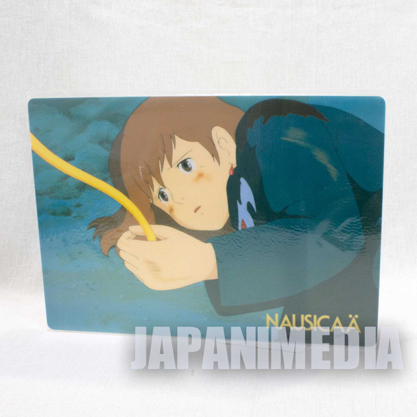 Retro RARE Nausicaa of the Valley Plastic Pencil Board Pad Shitajiki JAPAN Japanimedia Store FRONT