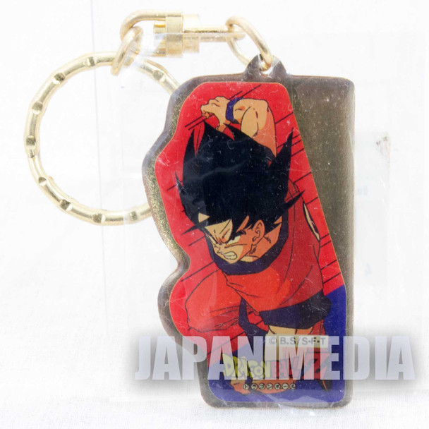Dragon Ball Son Gokou Metal Plate Keychain JAPAN Japanimedia Store FRONT