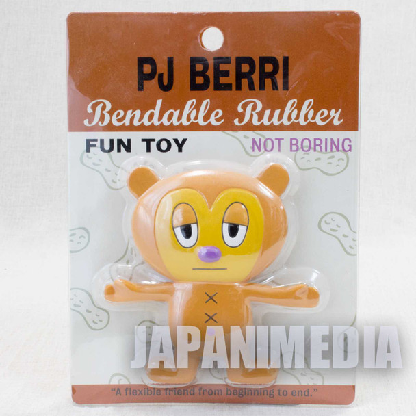 Parappa The Rapper PJ BERRI Bendable Rubber Figure JAPAN Japanimedia Store FRONT