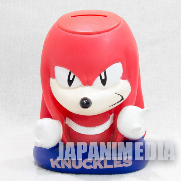 Sonic The Hedgehog Knuckles Figure Coin Bank SEGA JAPAN Japanimedia Store FRONT