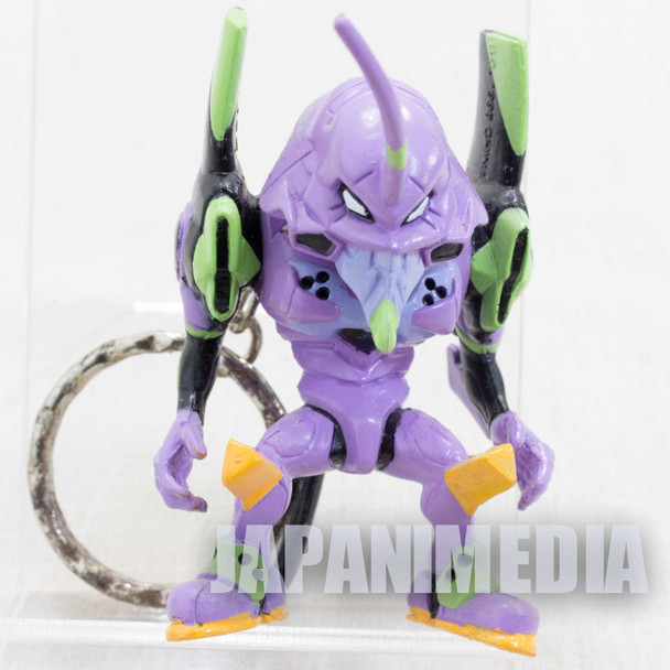 Evangelion EVA-01 Super Robot Wars Figure Keychain JAPAN ANIME MANGA Japanimedia Store FRONT