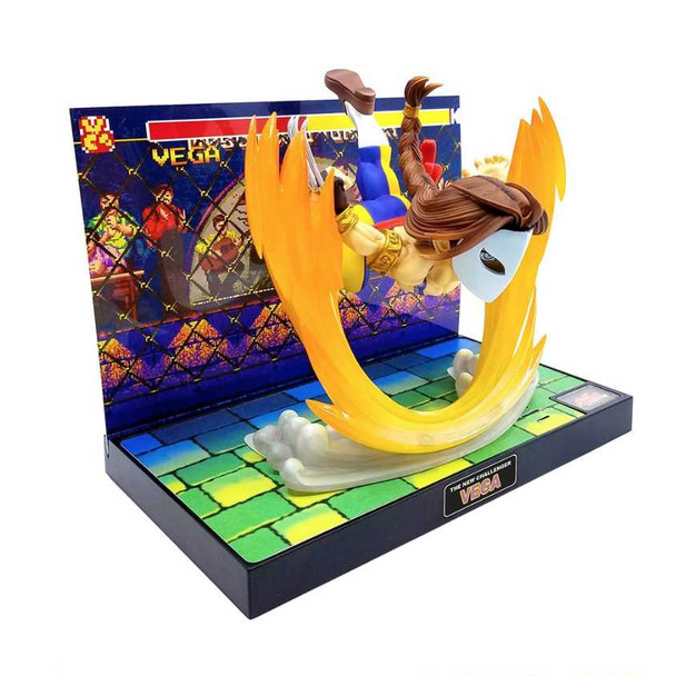 Street Fighter 2 Vega Diorama Figure T.N.C-09 Capcom Character JAPAN Balrog Japanimedia Store FRONT