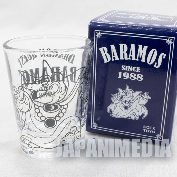 Dragon Quest Baramos Shot Glass SQEX TOYS JAPAN GAME WARRIOR Japanimedia Store FRONT