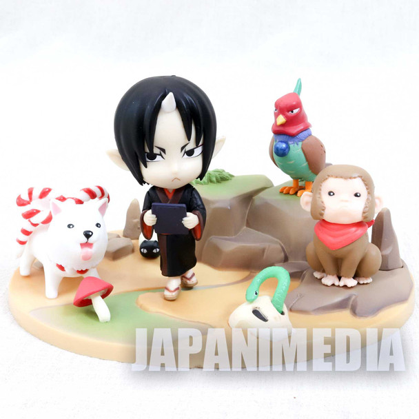 Hozuki's Coolheadedness Hozuki & Shiro Rurio Kakisuke Kyun-chara Vignette Figure Japanimedia Store FRONT