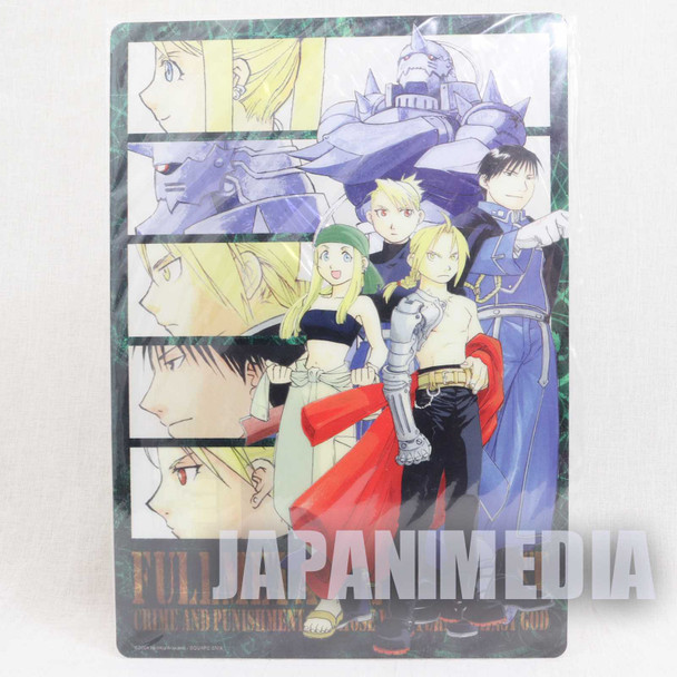 FullMetal Alchemist Plastic Pencil Board Pad Shitajiki [Edward / Alphonse / Winry / Roy / Riza] JAPAN ANIME Japanimedia Store FRONT