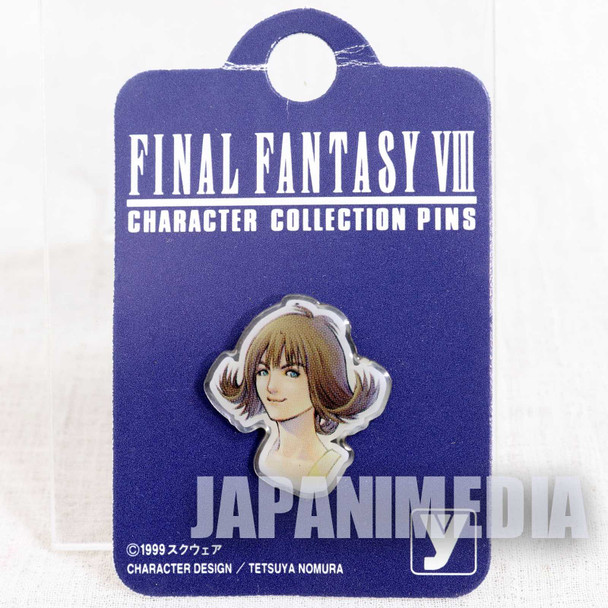 Final Fantasy VIII 8 Selphie Tilmitt Metal Pins JAPAN SQUARE ENIX GAME Japanimedia Store FRONT