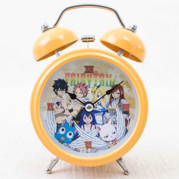 FAIRY TAIL Mini Alarm Clock Orange Ver. Taito JAPAN ANIME MANGA Japanimedia Store FRONT