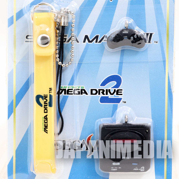 RARE!! SEGA Game History Miniature Figure Strap MEGA DRIVE2 JAPAN Japanimedia Store FRONT