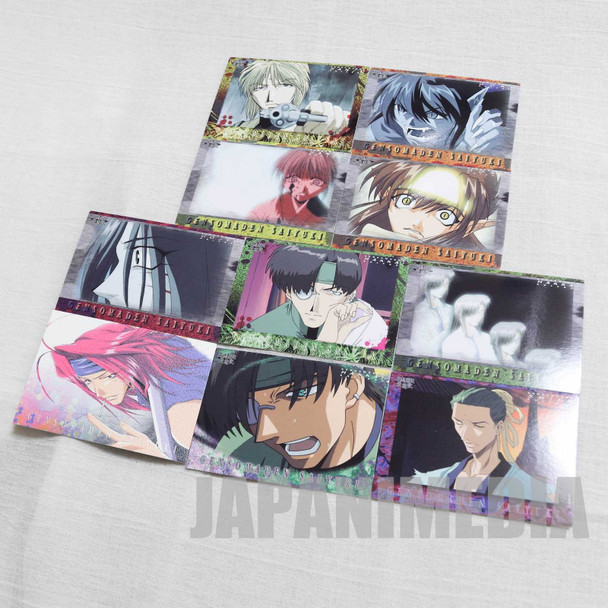 Gensomaden SAIYUKI Trading Collection Card 10pc Set [Sanzo / Goku / Gojyo / Hakkai / Shien] JAPAN Japanimedia Store FRONT