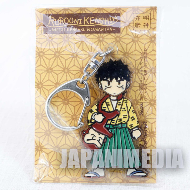 Retro RARE! Rurouni Kenshin Yahiko Myoujin Acrylic Mascot Keychain JAPAN Japanimedia Store FRONT