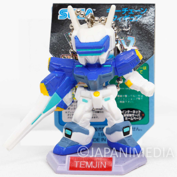 Virtual On: Cyber Troopers Temjin Figure Keychain JAPAN SEGA Japanimedia Store FRONT