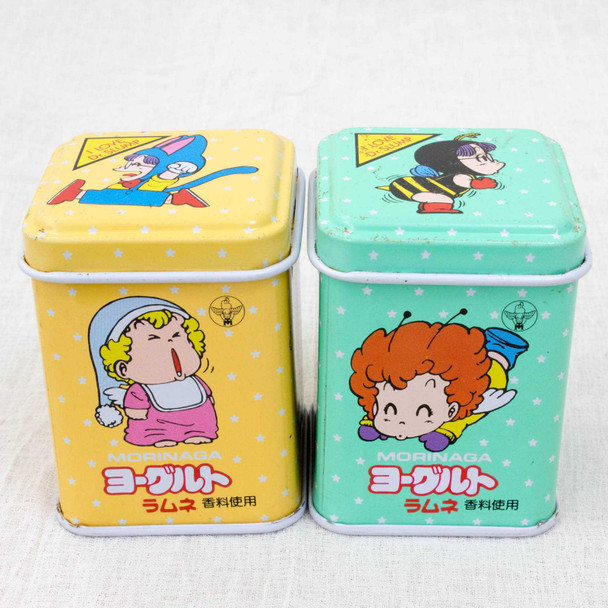 Retro RARE Dr. Slump Arale chan Can Case 2pc Set JAPAN ANIME Japanimedia Store FRONT