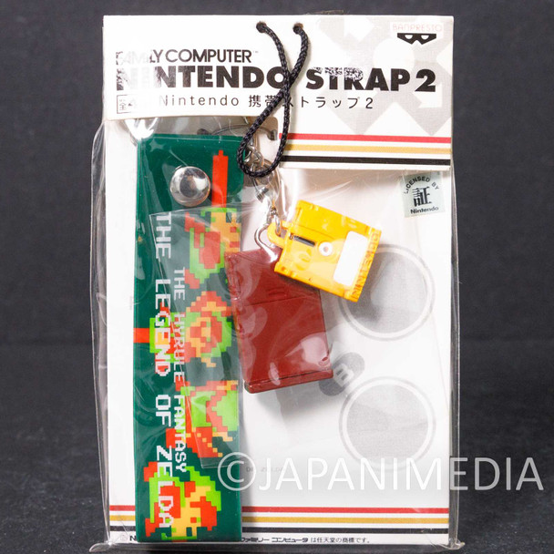 Nintendo Famicom Miniature Figure Strap Legend of Zelda Ver. JAPAN GAME NES 3 Japanimedia Store FRONT
