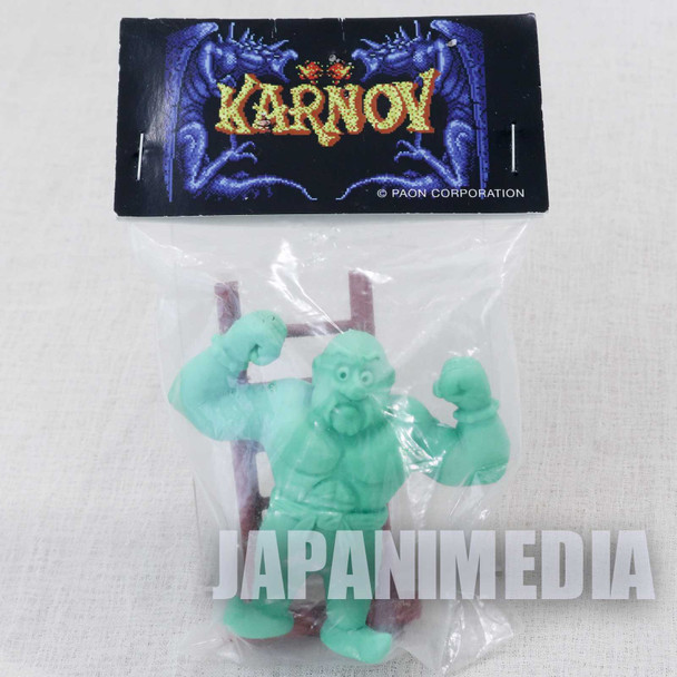 RARE! Karnov Rubber Figure Model Kit Green / Wonder Festival NES FAMICOM Japanimedia Store FRONT