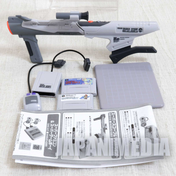 Nintendo History Collection Figure Super Scope & Mario Paint SNES Famicom Japanimedia Store FRONT