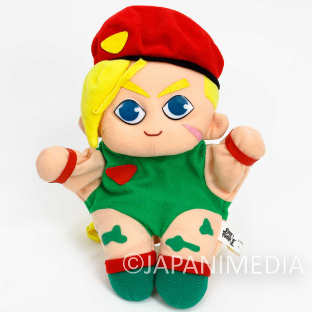 Street Fighter 2 Cammy Hand Puppet Plush Doll Capcom Character JAPAN GAME Japanimedia Store FRONT