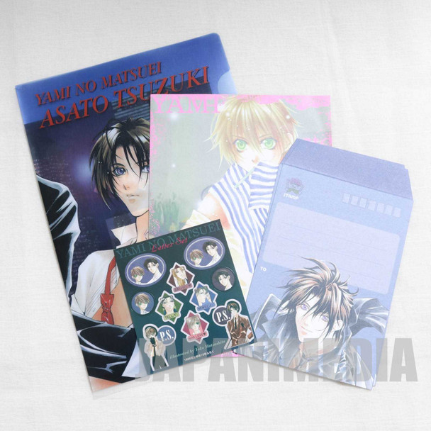 Descendants of Darkness Letter writing set [Clear Folder File + Envelope 2pc + Paper 5pc + Sticker] JAPAN MANGA Japanimedia Store FRONT