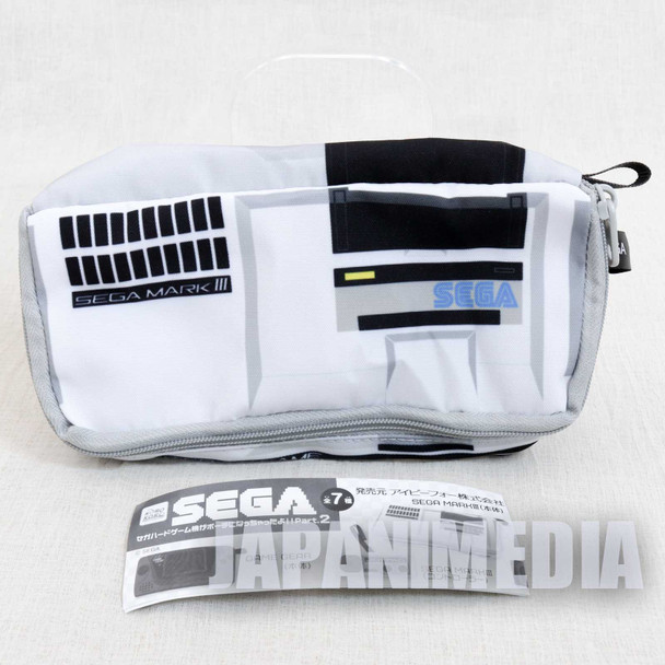 Mark III SEGA Game Console Machine Type Pouch Case JAPAN GAME Japanimedia Store FRONT