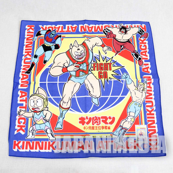 Kinnikuman Ultimate Muscle #1 Cloth for Lunch Box 17 x 17 inch JAPAN ANIME Japanimedia Store FRONT