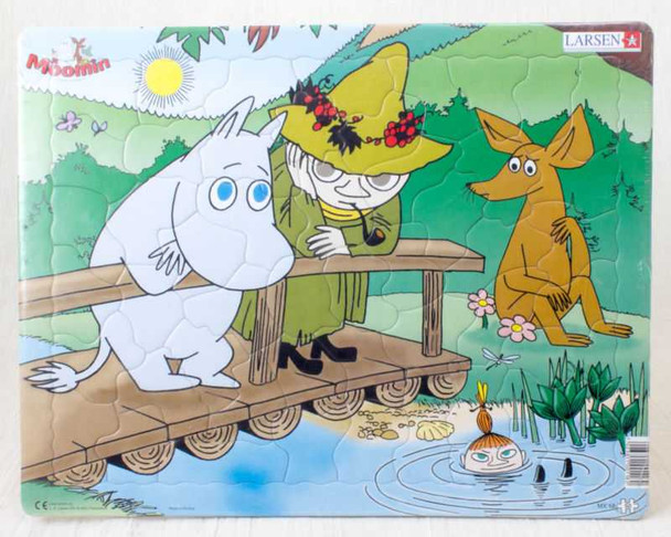 Moomin Puzzle Larsen Snufkin Little my Sniff Tove Jansson Japanimedia Store FRONT