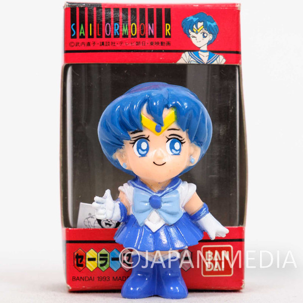 Sailor Moon Sailor Mercury (Ami Mizuno) Retro Mini Figure 2.5" BANDAI Japanimedia Store FRONT