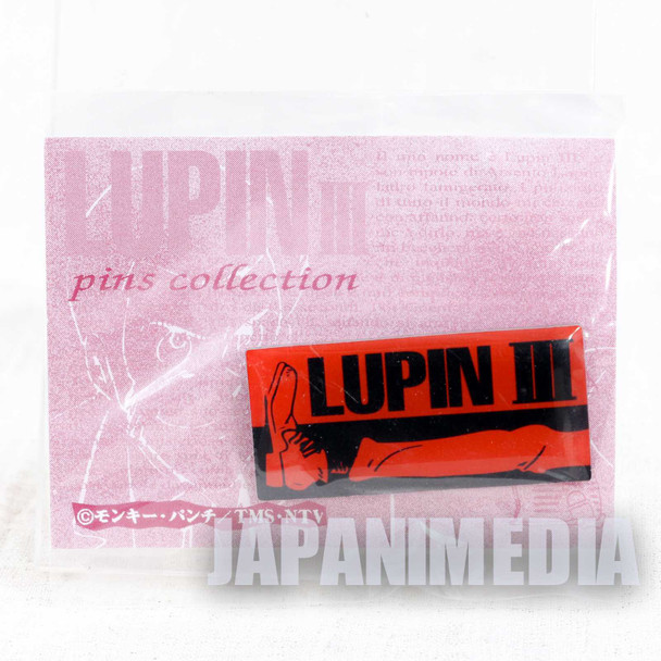 Lupin the Third (3rd) Metal Pins #3 JAPAN ANIME Japanimedia Store FRONT