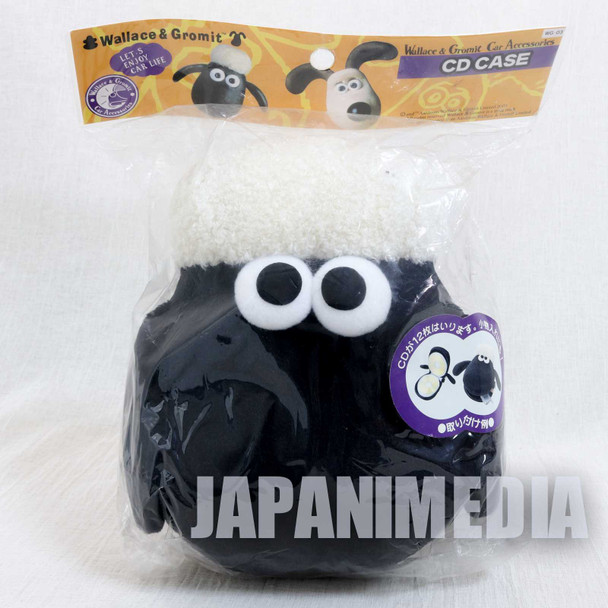 Wallace & Gromit Shaun Plush type CD disk Case JAPAN Ardman ANIME Japanimedia Store FRONT