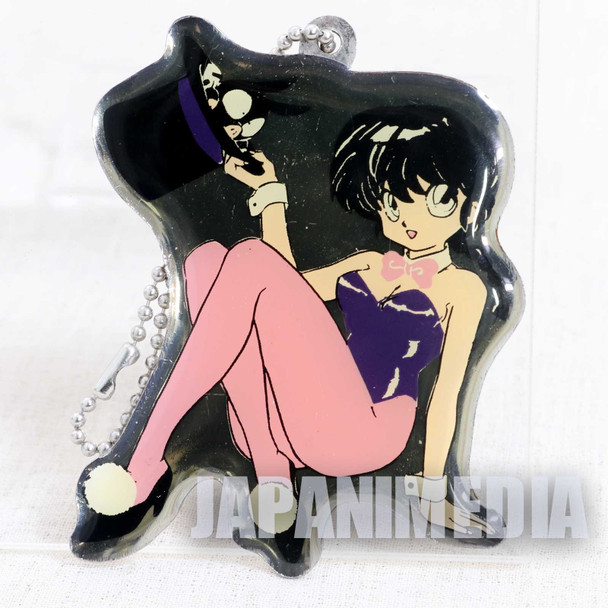 RARE!! Ranma 1/2 Mascot Metal Plate Keychain JAPAN ANIME Japanimedia Store FRONT