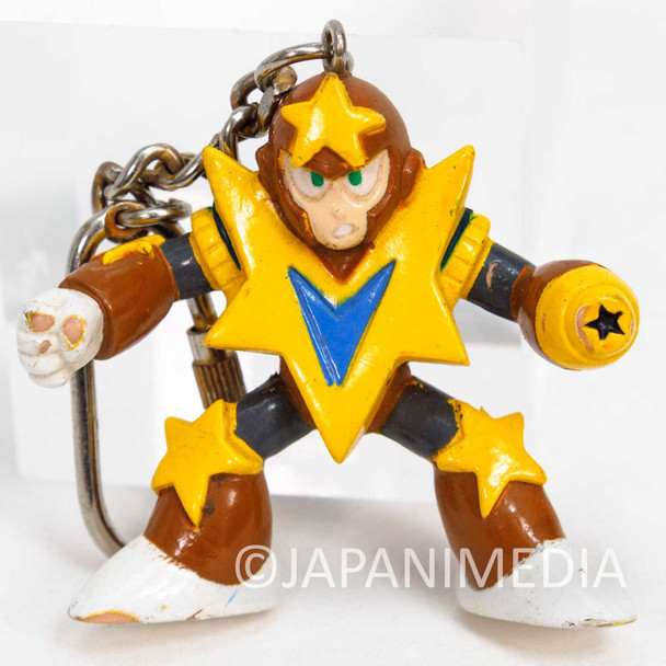 MEGA MAN 5 Star man Figure Keychain JAPAN GAME CAPCOM ROCKMAN Japanimedia Store FRONT