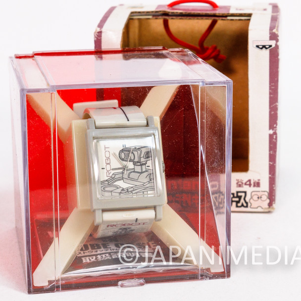 Rare Nintendo Famicom Robot Wrist Watch In Cube Case Banpresto Japan | Japanimedia Store Front