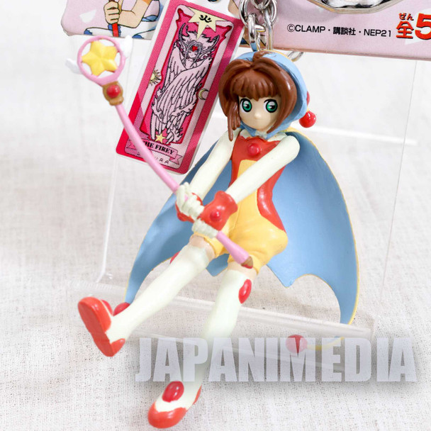 Cardcaptor Sakura Figure Keychain Battle Uniform Ver. 1 JAPAN ANIME MANGA CLAMP Japanimedia Store FRONT