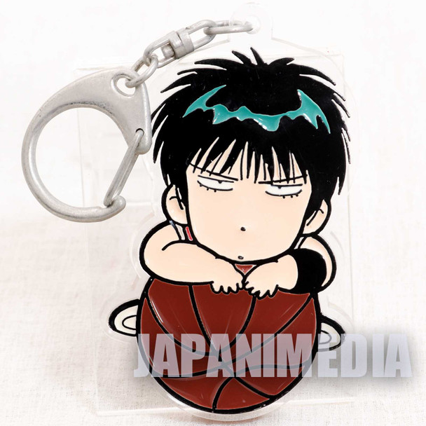 Retro Slam Dunk Kaede Rukawa Mascot Acrylic Keychain Shonen Jump ANIME MANGA Japanimedia Store FRONT