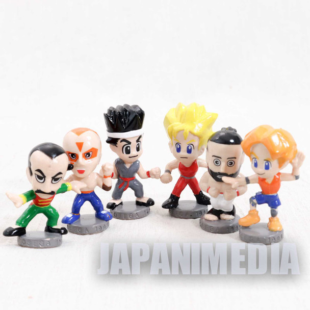 Virtua Fighter Mini Figure 6pc Set Akira Jacky Wolf Lion Lau SEGA JAPAN GAME 2 Japanimedia Store FRONT