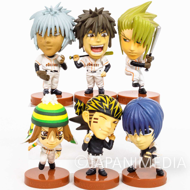 RARE! Mr. Fullswing Figure 6pc Set Shonen Jump Shinya Suzuki JAPAN MANGA Japanimedia Store FRONT