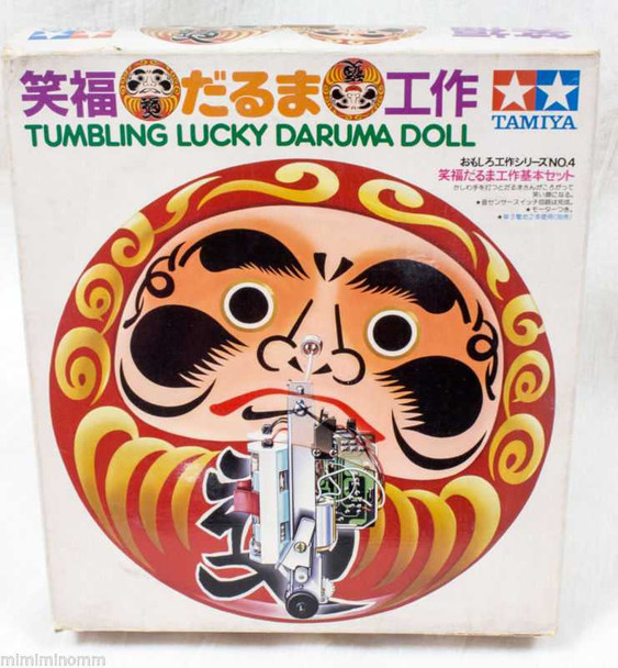 RARE Tumbling Lucky Daruma Doll Sound Senser Move Plastic Model Kit TAMIYA JAPAN Japanimedia Store FRONT