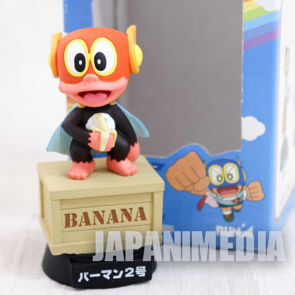 Perman Booby / Perman 2 Bobble Bobbin Head Figure RUN'A Fujiko F Fujio JAPAN Japanimedia Store FRONT