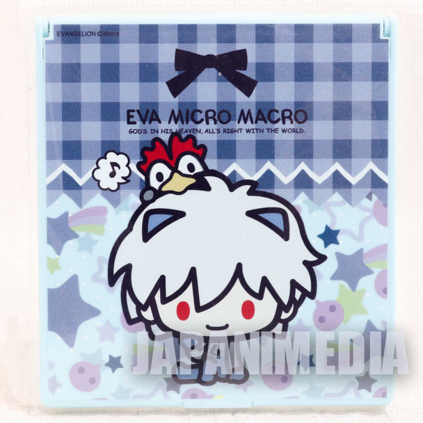 Evangelion EVA Micro Macro Kaworu Nagisa Compact Mirror Sanrio JAPAN Japanimedia Store FRONT