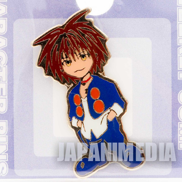 Black Cat Train Heartnet Weekly Jump Character Pins JAPAN Japanimedia Store FRONT