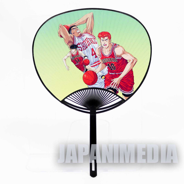 Retro SLAM DUNK Small Size Uchiwa Paper Round Fan Sakuragi Rukawa JAPAN ANIME 2 Japanimedia Store FRONT