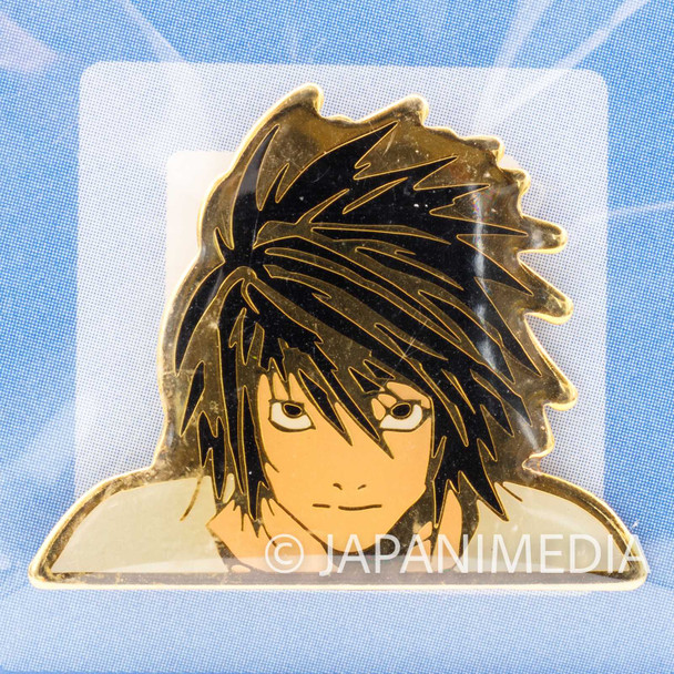 Death Note L Ryuzaki Metal Pins JAPAN ANIME MANGA Japanimedia Store FRONT