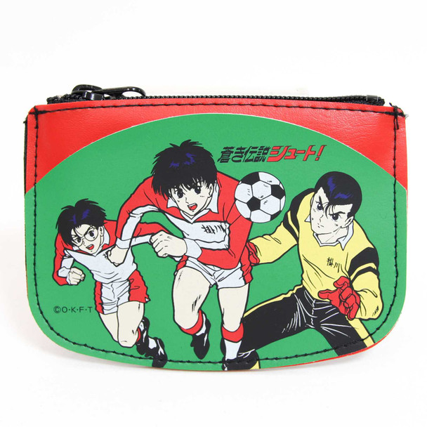 Aoki Densetsu Shoot! Purse Coin Case #1 JAPAN ANIME Japanimedia Store FRONT