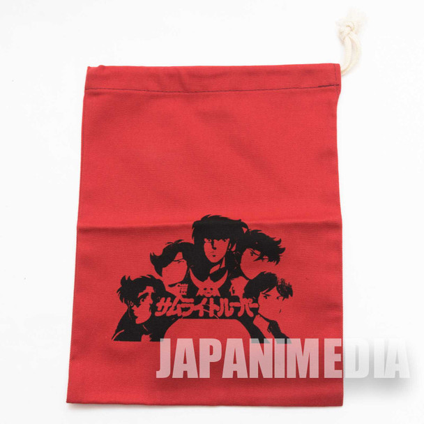 Ronin Warriors Samurai Troopers Drawstring Bag JAPAN ANIME Japanimedia Store FRONT